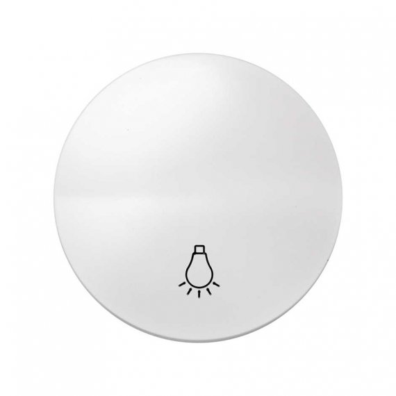 Фотография товара 'Simon 88018-30 Клавиша для выкл-ля с пикт."Свет", белый, S88'