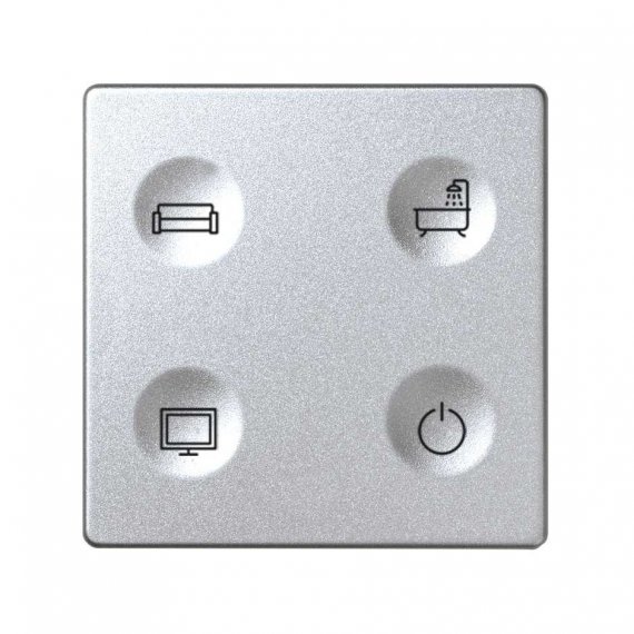 Фотография товара 'Simon 8000643-093 Сенсорная 4-кн панель, Т1 маркировка'