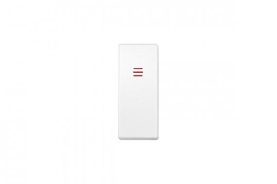 Фотография товара 'Simon 82011-60 Клавиша узкая для выкл-ля S75C с подсветкой, белый, S82Centr'