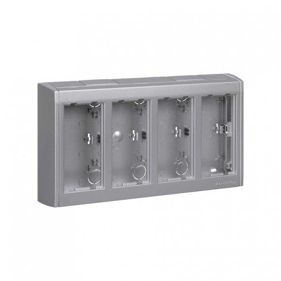 Фотография товара 'Simon SBC400-8 Настенный блок поверх/монтажа CIMA Pro, 4 двойных поста'