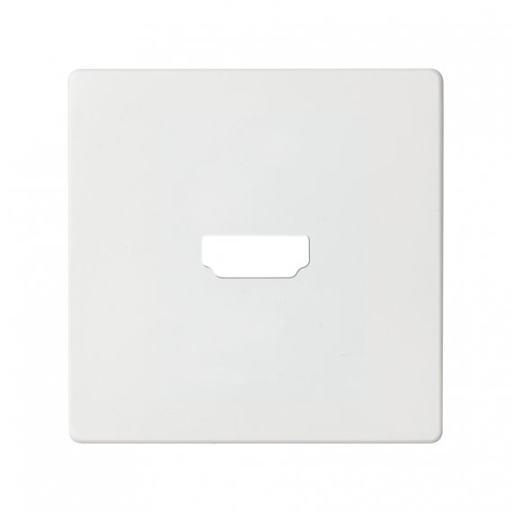 Фотография товара 'Simon 8201094-090 Накладка для розетки HDMI, мат.белый, S82C'