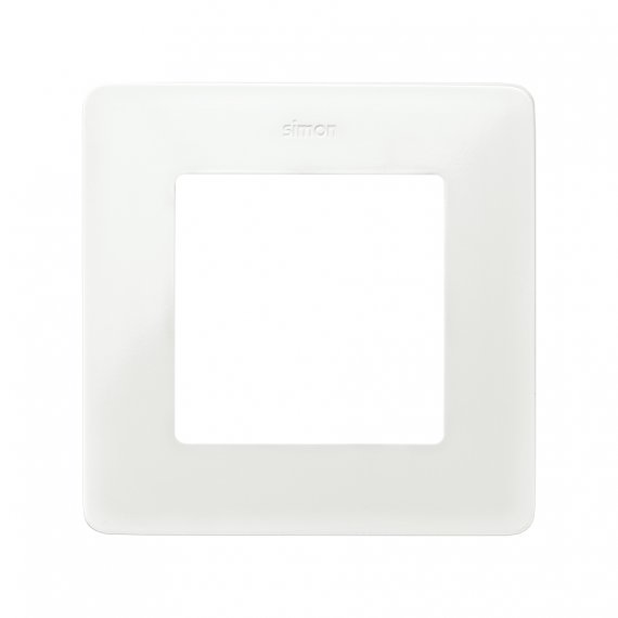 Фотография товара 'Simon 8200610-030 Рамка на 1 пост, белый/серый, S82D'