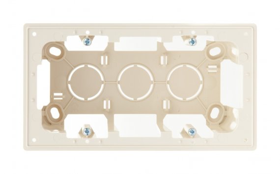 Фотография товара 'Simon 2400752-031 Коробка подъемная на 2 поста, сл.кость, S24'
