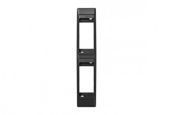 Фотография товара 'Simon 82625-68 Рамка на 2 узких мех-ма, графит, S82Centr'