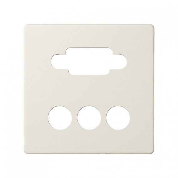 Фотография товара 'Simon 8200092-031 Накладка для розетки VGA+3RCA, сл.кость, S82'