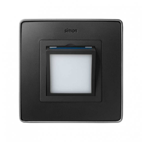 Фотография товара 'Simon 82036-38 Накладка для ориент.светильника, графит, S82'