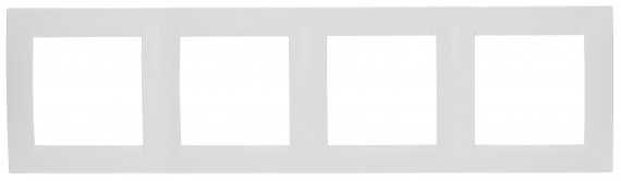 Фотография товара 'Simon 1500640-030 Рамка на 4 поста, белый, S15'