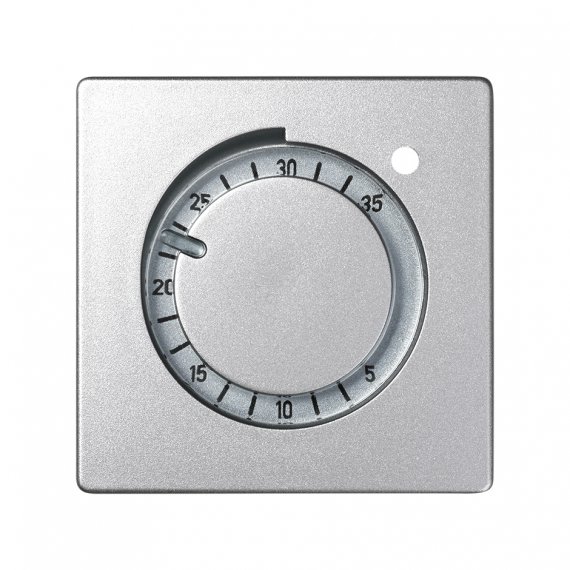 Фотография товара 'Simon 82505-93 Накладка для мех.термостата, мат.алюминий, S82D'