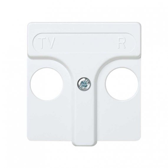 Фотография товара 'Simon 27053-34 Накладка для розетки R-TV+SAT с пикт."TV R"'