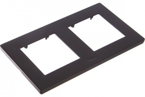 Фотография товара 'Simon 2400620-038 Рамка на 2 поста, графит, S24'