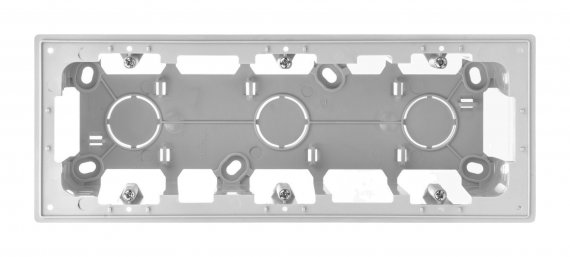 Фотография товара 'Simon 2400753-033 Коробка подъемная на 3 поста, алюминий, S24'