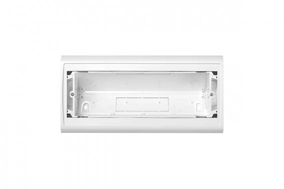 Фотография товара 'Simon 82772-30 Коробка угловая наклад.монтажа для рамок на 8 узких мех-мов'