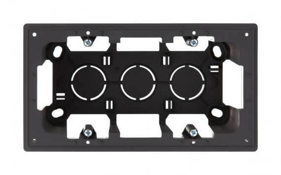 Фотография товара 'Simon 2400752-038 Коробка подъемная на 2 поста, графит, S24'