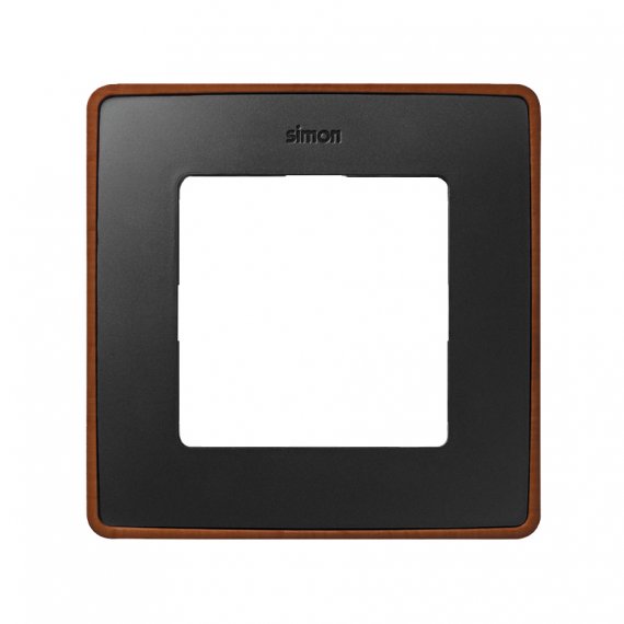 Фотография товара 'Simon 8201620-246 Рамка на 2 поста, графит/металл.медь, S82D'