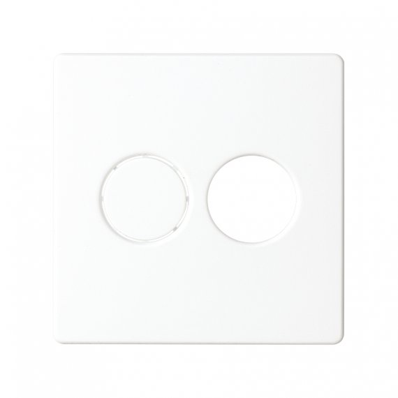 Фотография товара 'Simon 82082-30 Накладка для стерео аудиорозетки, белый, S82'