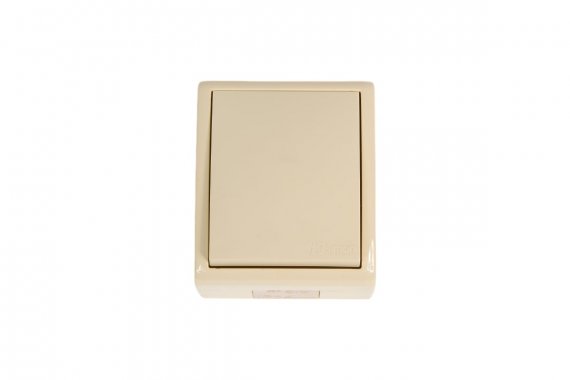 Фотография товара 'Simon 1594104-031 Однополюсный выключатель IP54 с подсветкой, 10AX 250В'