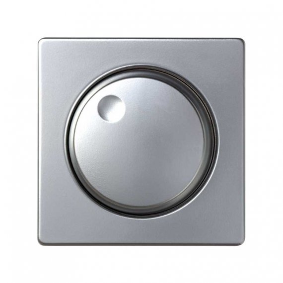 Фотография товара 'Simon 82054-33 Накладка для светорегулятора, алюминий, S82'