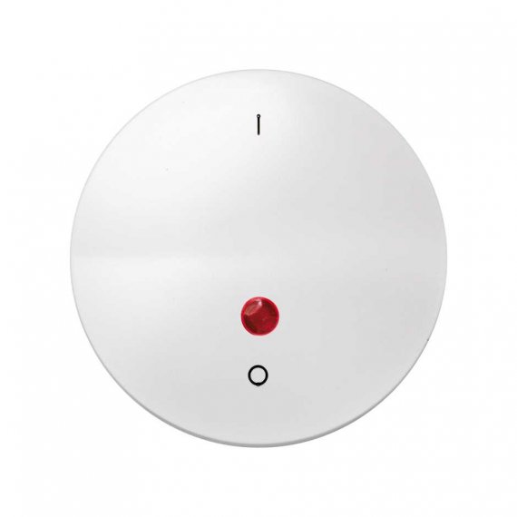 Фотография товара 'Simon 88032-30 Клавиша для двухполюсного выкл-ля с индикатором и пикт."O/I"'