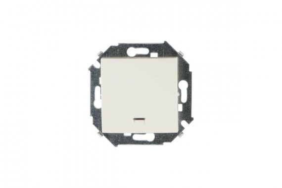 Фотография товара 'Simon 1591104-031 Однополюсный выключатель с подсветкой, 16AX 250В'