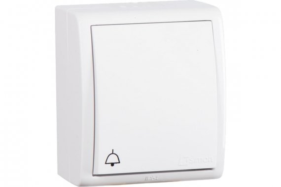 Фотография товара 'Simon 1594150-030 Кнопочный выключатель IP54, 10A 250В'