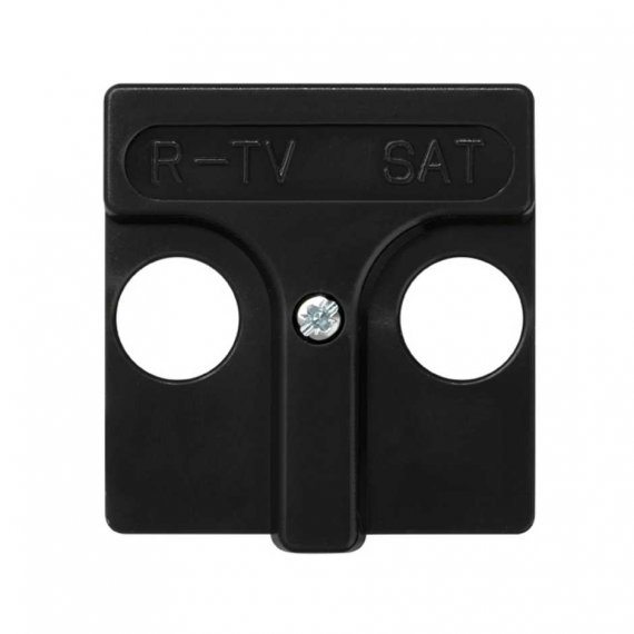 Фотография товара 'Simon 27097-38 Накладка для розетки R-TV+SAT с пикт."R-TV SAT"'