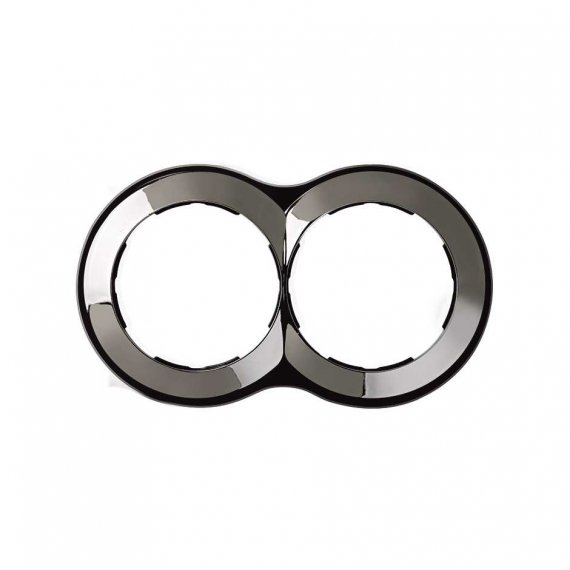 Фотография товара 'Simon 88620-35 Рамка на 2 поста, сталь, S88'