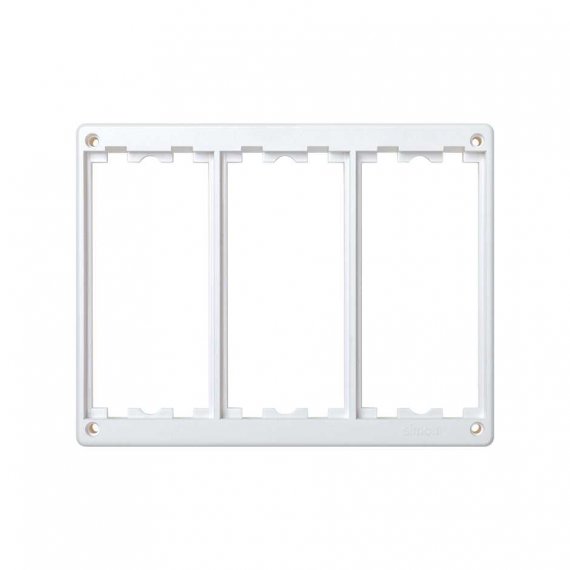 Фотография товара 'Simon SM302-9 Установочная рамка блока встр/монтажа CIMA Classic, 3 двойных поста'