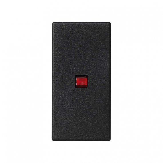 Фотография товара 'Simon K115-14 Клавиша узкая для выключателя с индикацией, графит, K45, Connect'