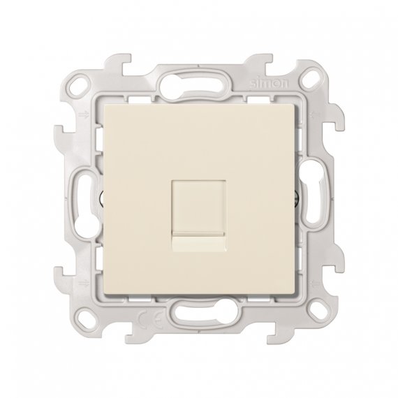 Фотография товара 'Simon 2410598-031 Розетка информационная RJ45 Cat.5e UTP'