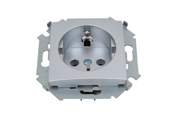 Фотография товара 'Simon 1591432-033 Розетка Schuko 2Р+Е, 16A 250В'