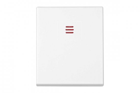 Фотография товара 'Simon 82011-50 Клавиша широкая для выкл-ля S75C с подсветкой, белый, S82Centr'