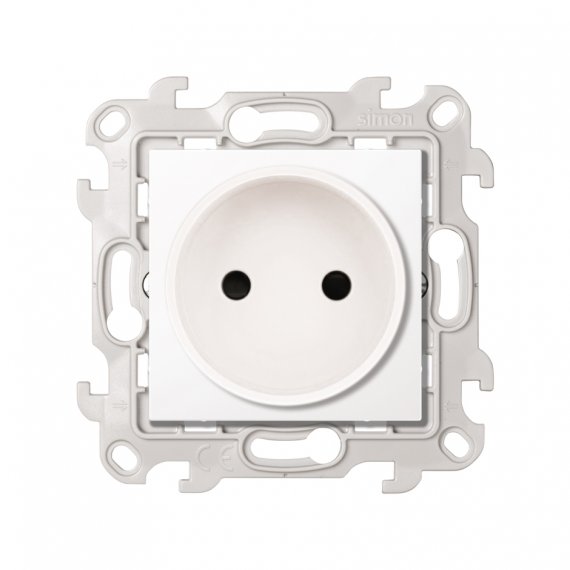 Фотография товара 'Simon 2450441-030 Розетка со шторками 2Р, 16A 250В'