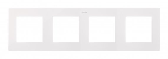 Фотография товара 'Simon 2400640-030 Рамка на 4 поста, белый, S24'
