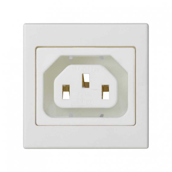 Фотография товара 'Simon K306A-9 Розетка IEC320 "мама", белый, K45, Connect'