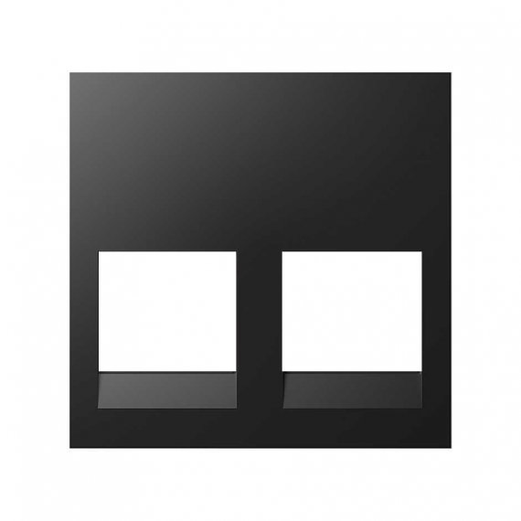 Фотография товара 'Simon 40000189-038 Адаптер без шторок 2 RJ45 Keystone'