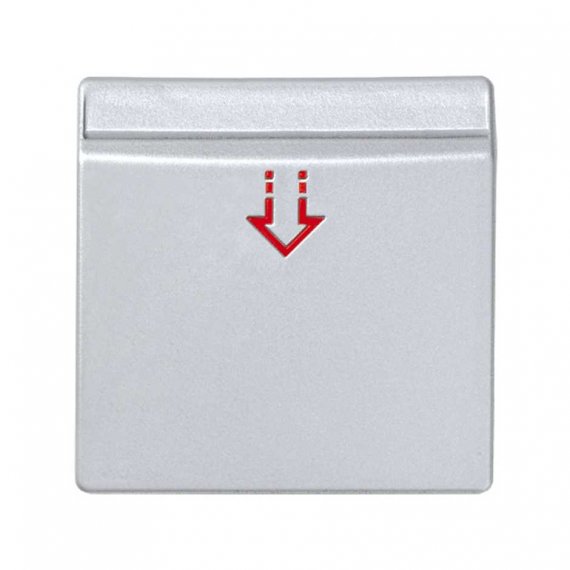 Фотография товара 'Simon 82078-63 Накладка для карточного выкл-ля, алюминий, S82'