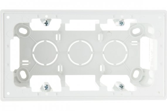 Фотография товара 'Simon 2400752-030 Коробка подъемная на 2 поста, белый, S24'