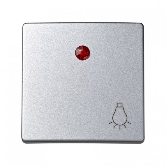 Фотография товара 'Simon 73016-63 Клавиша для выключателя с подсветкой и пиктограммой "свет"'