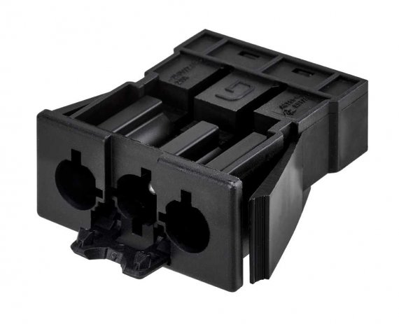 Фотография товара 'Simon CR0002-14 Разъем "папа" встраиваемый, 2P+E, безвинт., графит, QC'