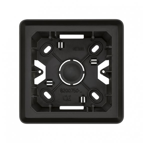 Фотография товара 'Simon 8200750-038 Коробка подъемная на 1 пост, графит, S82D'