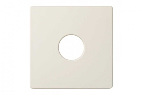 Фотография товара 'Simon 82057-31 Накладка для моно аудиорозетки, сл.кость, S82'