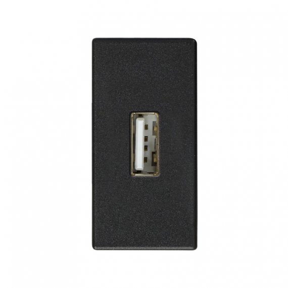 Фотография товара 'Simon 2701090-038 Розетка USB 2.0 (передача данных) узкая'