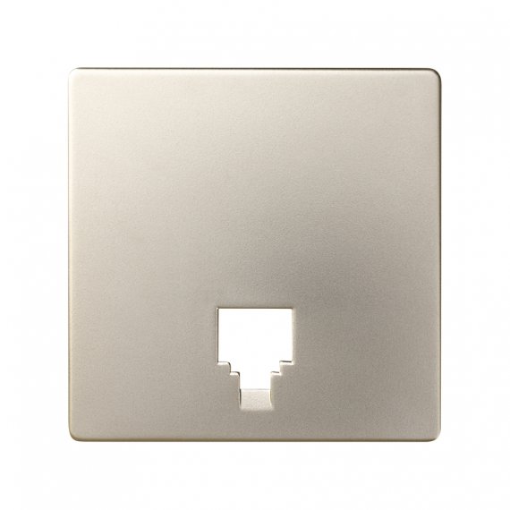 Фотография товара 'Simon 82062-64 Накладка для телефонной розетки, шампань, S82'