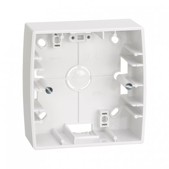 Фотография товара 'Simon 82751-30 Коробка подъемная на 1 пост, белый, S82'