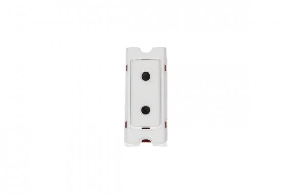 Фотография товара 'Simon 75431-60 Розетка узкая без заземления 2Р, 10A 250В~, белый, S82Centr'