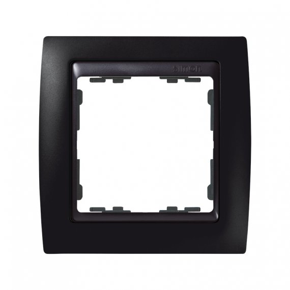 Фотография товара 'Simon 82812-32 Рамка на 1 пост, графит/графит, S82'