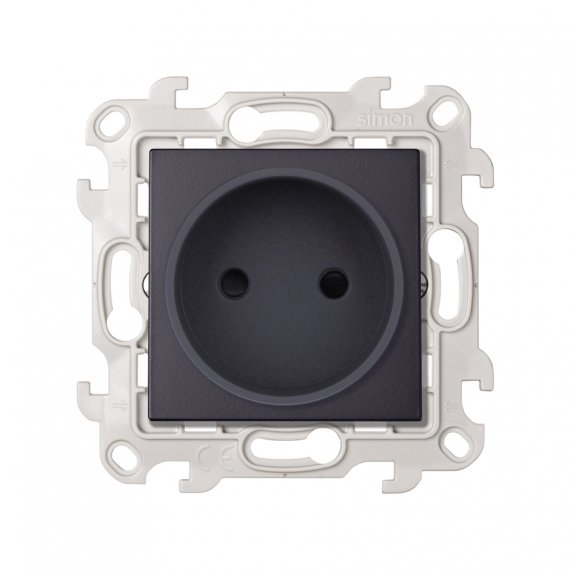 Фотография товара 'Simon 2450441-038 Розетка со шторками 2Р, 16A 250В'