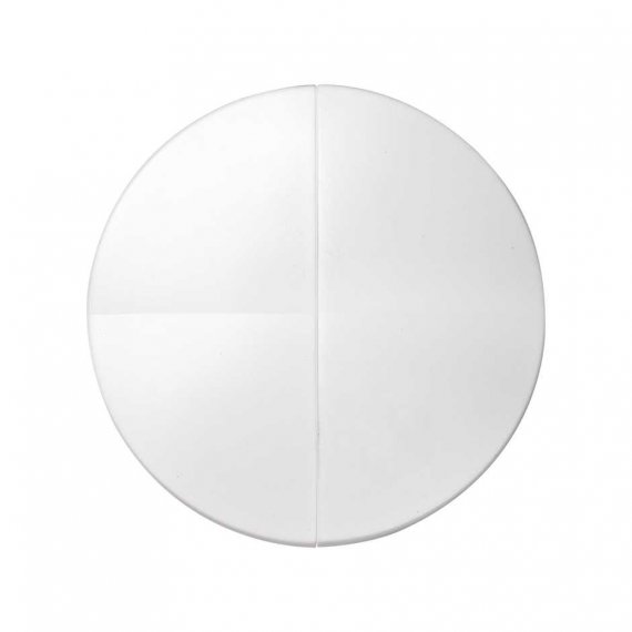 Фотография товара 'Simon 88026-30 Клавиша двойная для выкл-ля, белый, S88'