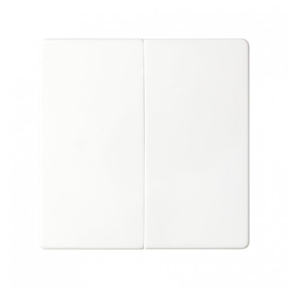 Фотография товара 'Simon 8202026-030 Клавиша двойная для перекрестного вык-ля, белый, S82'