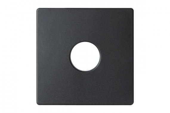 Фотография товара 'Simon 82057-38 Накладка для моно аудиорозетки, графит, S82'